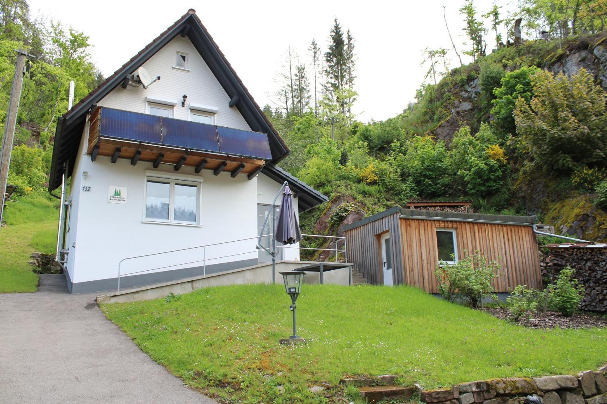 Ferienhaus Rauhfelsen 바이에르스브론 외부 사진